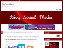 Tablet Screenshot of blogsocialmedia.info